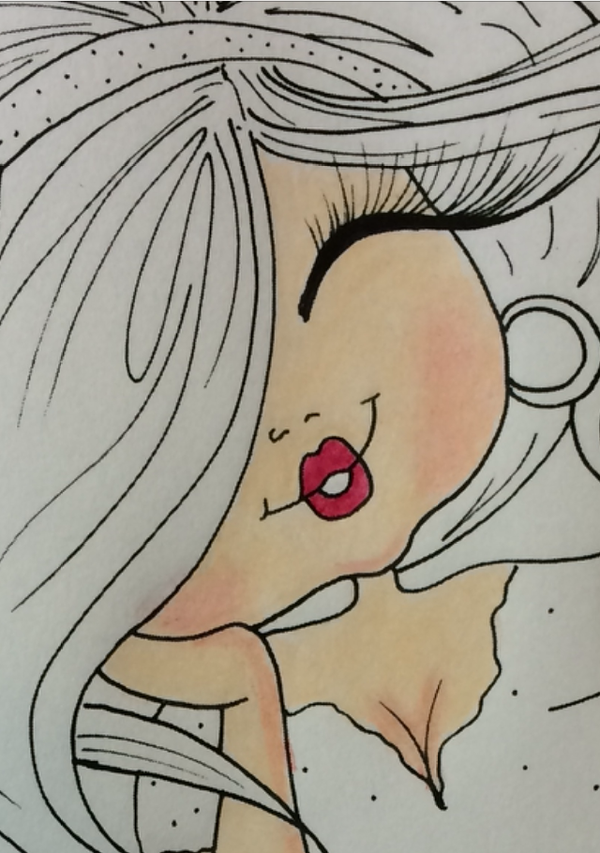 Blending with Prisma Colored Pencils #AdultColoring - Flour On My Face