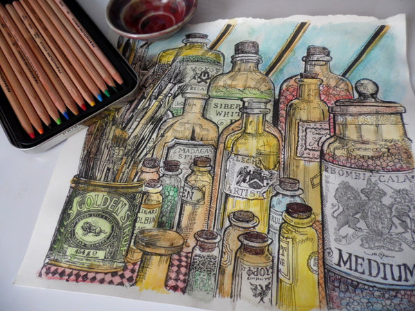 What Are Watercolor Pencils? (Best of Both Mediums?) - Watercolor