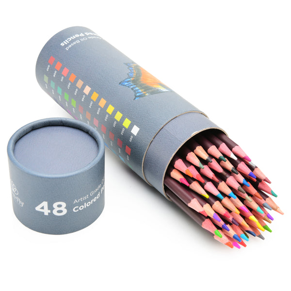 Oil Based Colored Pencils - 72 Colors