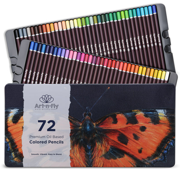 When to Color with colored Pencil and When to Color with a Pen - Art-n-Fly