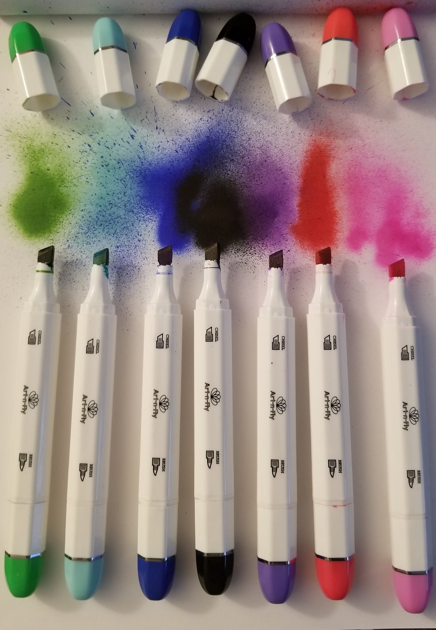 Review of Marker History, Alcohol Brush & Sketch Markers