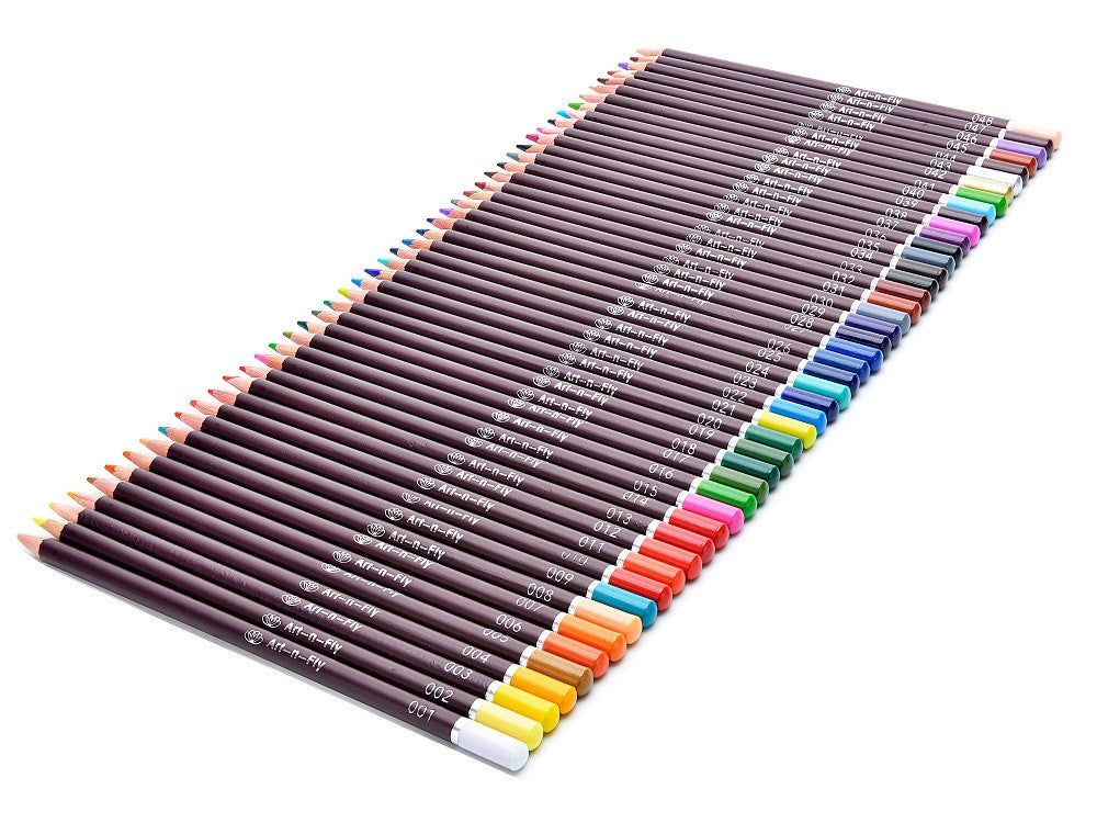 ThEast 48 Colored Pencils, Color Pencils for Adult Coloring Book, Artist  Soft Core Oil based Color Pencil Sets, Included Sharpener, Handmade Canvas  Pencil Wrap, Coloring Book, Erasers : : Office Products