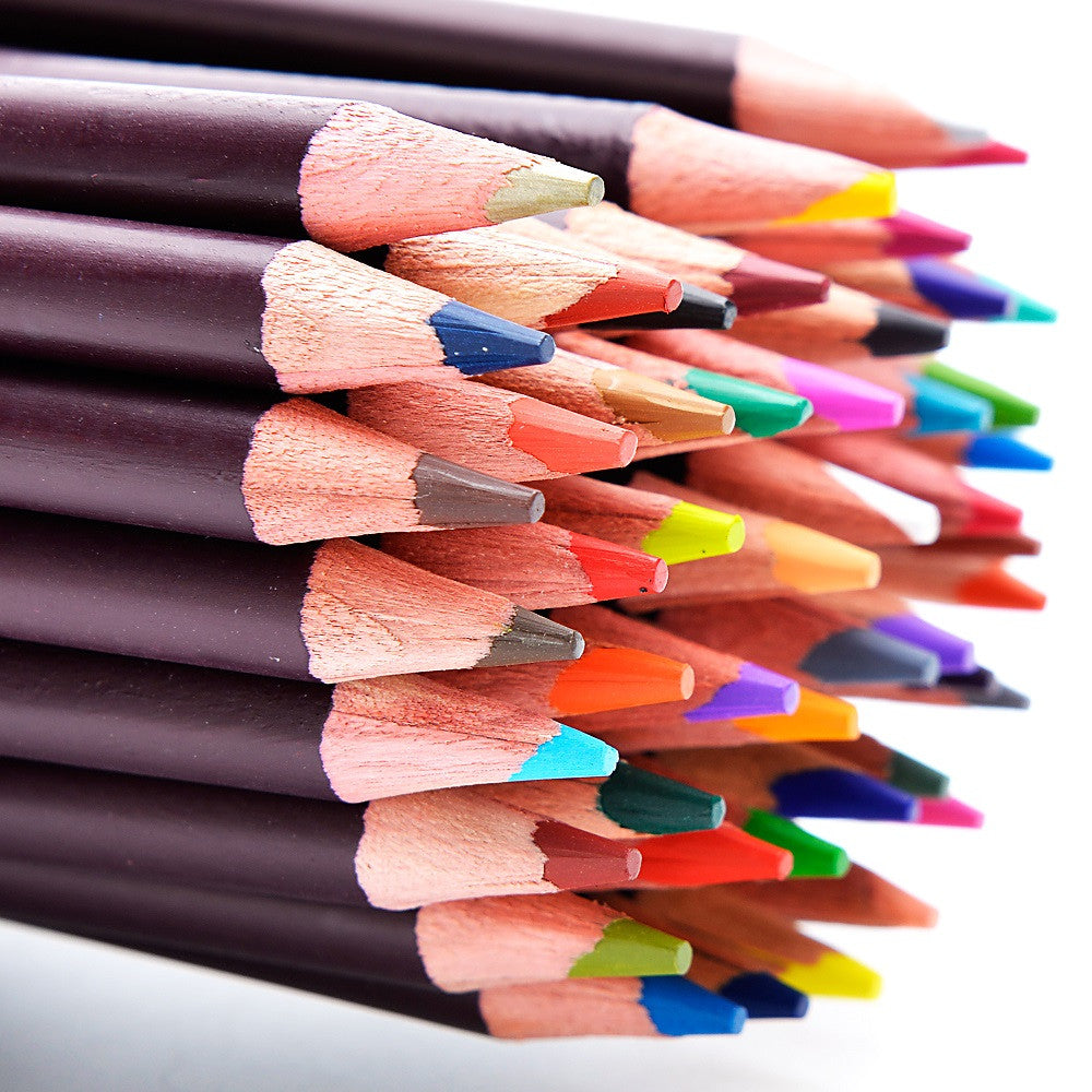48 Oil Based Color Pencils for Drawing & Illustration
