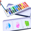24 Watercolor Paint Set with Brush