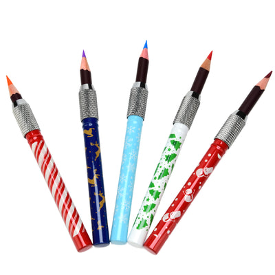 Special-Edition Holiday Pattern Pencil Extenders