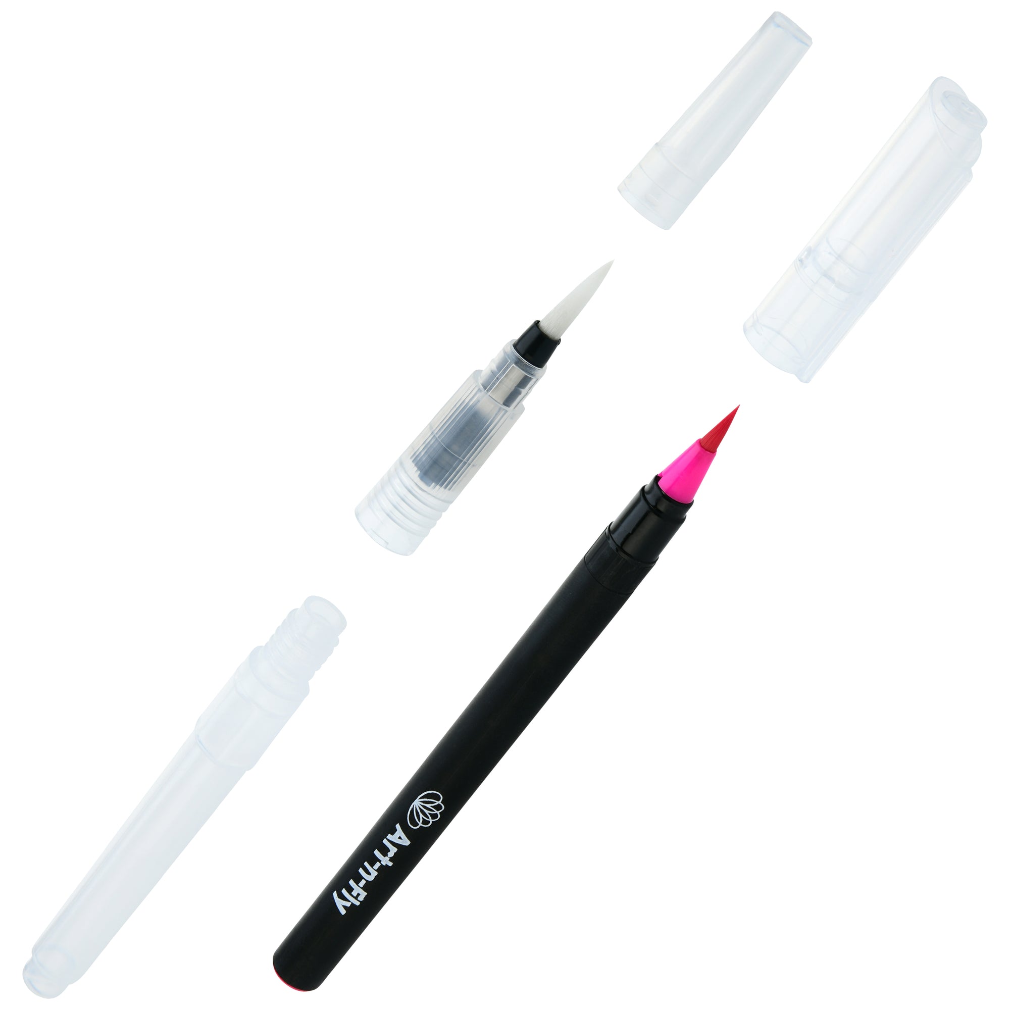 24 Color Watercolor Soft Flexible Brush Tip Pens Set - Fine, Broad Lines,  Vibrant, 24 Brush Pen Set - Pay Less Super Markets